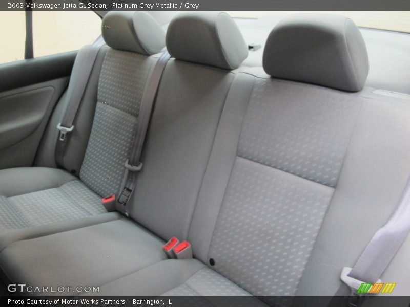 Platinum Grey Metallic / Grey 2003 Volkswagen Jetta GL Sedan