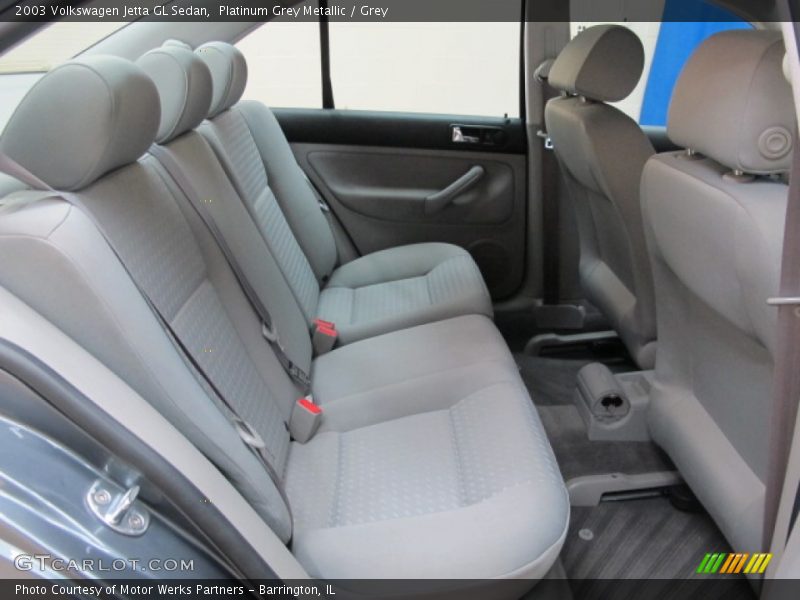 Platinum Grey Metallic / Grey 2003 Volkswagen Jetta GL Sedan