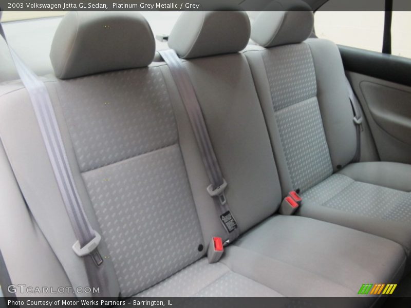 Platinum Grey Metallic / Grey 2003 Volkswagen Jetta GL Sedan