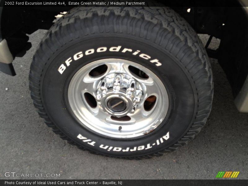 Estate Green Metallic / Medium Parchment 2002 Ford Excursion Limited 4x4