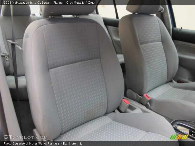 Platinum Grey Metallic / Grey 2003 Volkswagen Jetta GL Sedan