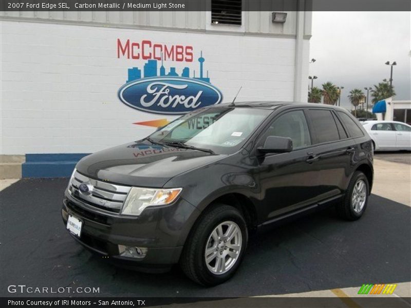 Carbon Metallic / Medium Light Stone 2007 Ford Edge SEL