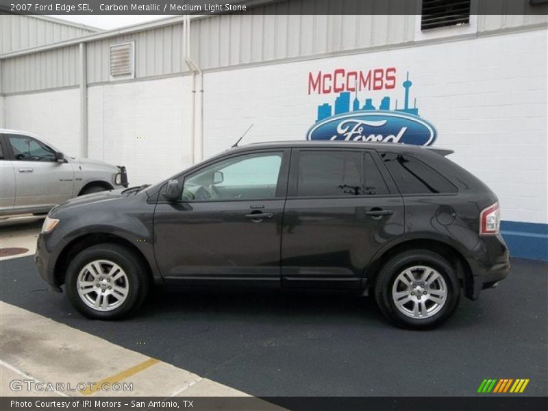 Carbon Metallic / Medium Light Stone 2007 Ford Edge SEL