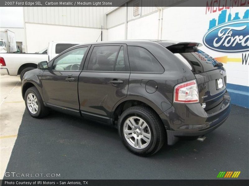 Carbon Metallic / Medium Light Stone 2007 Ford Edge SEL