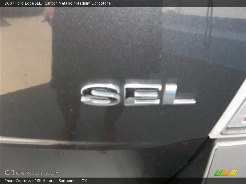 Carbon Metallic / Medium Light Stone 2007 Ford Edge SEL