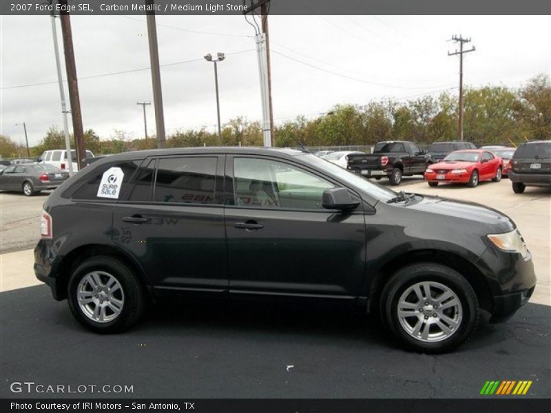 Carbon Metallic / Medium Light Stone 2007 Ford Edge SEL