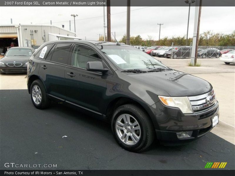 Carbon Metallic / Medium Light Stone 2007 Ford Edge SEL