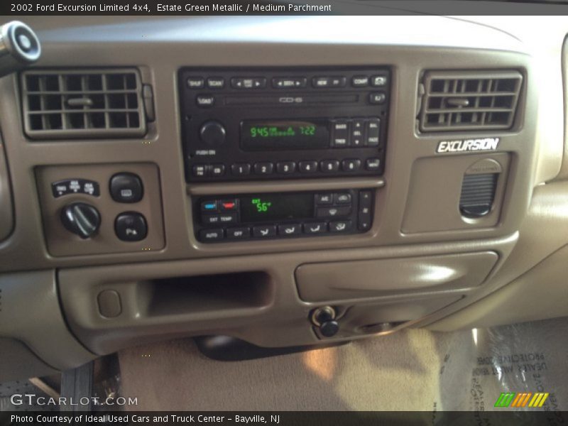 Controls of 2002 Excursion Limited 4x4