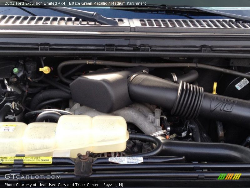 Estate Green Metallic / Medium Parchment 2002 Ford Excursion Limited 4x4