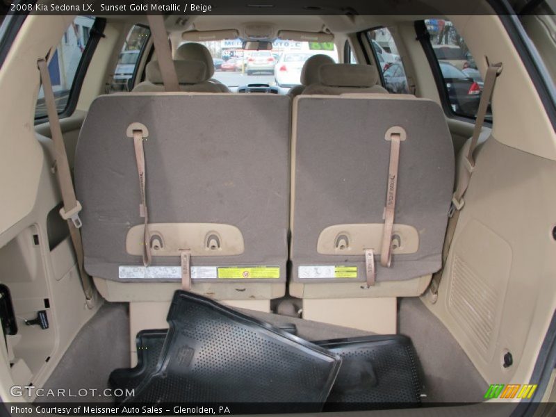 Sunset Gold Metallic / Beige 2008 Kia Sedona LX