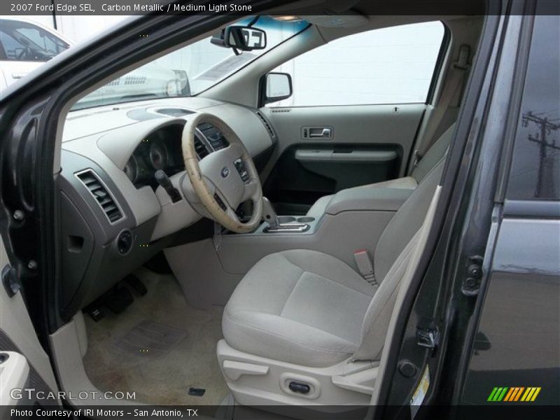 Carbon Metallic / Medium Light Stone 2007 Ford Edge SEL
