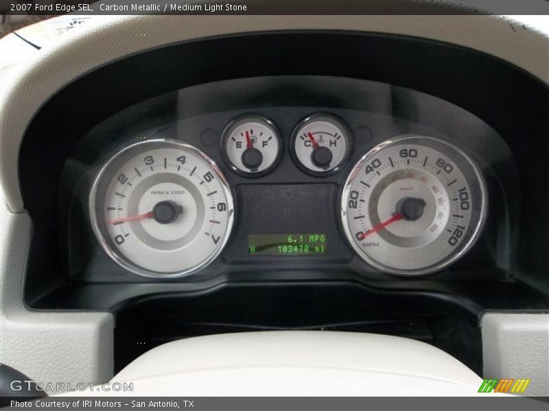 Carbon Metallic / Medium Light Stone 2007 Ford Edge SEL