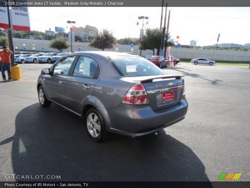 Medium Gray Metallic / Charcoal 2008 Chevrolet Aveo LT Sedan
