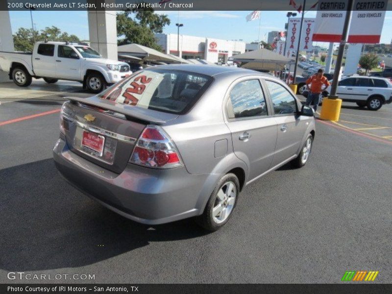Medium Gray Metallic / Charcoal 2008 Chevrolet Aveo LT Sedan