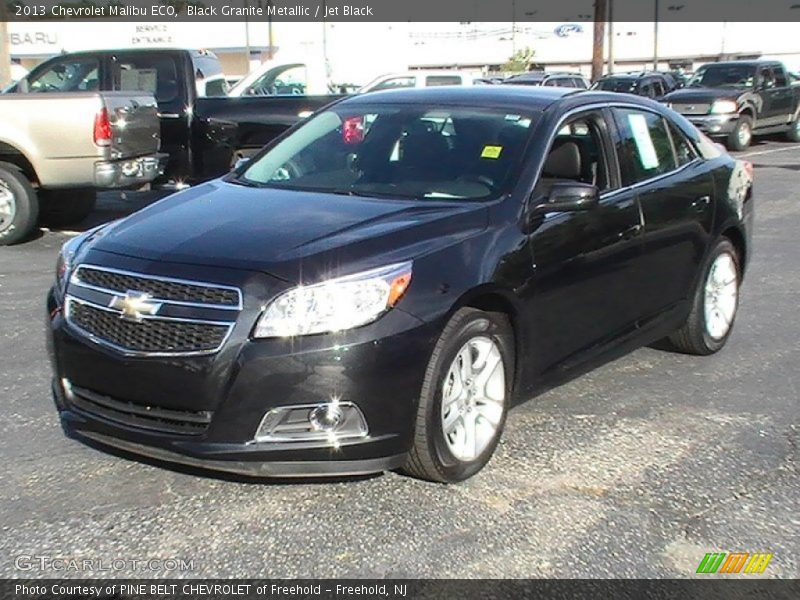 Black Granite Metallic / Jet Black 2013 Chevrolet Malibu ECO