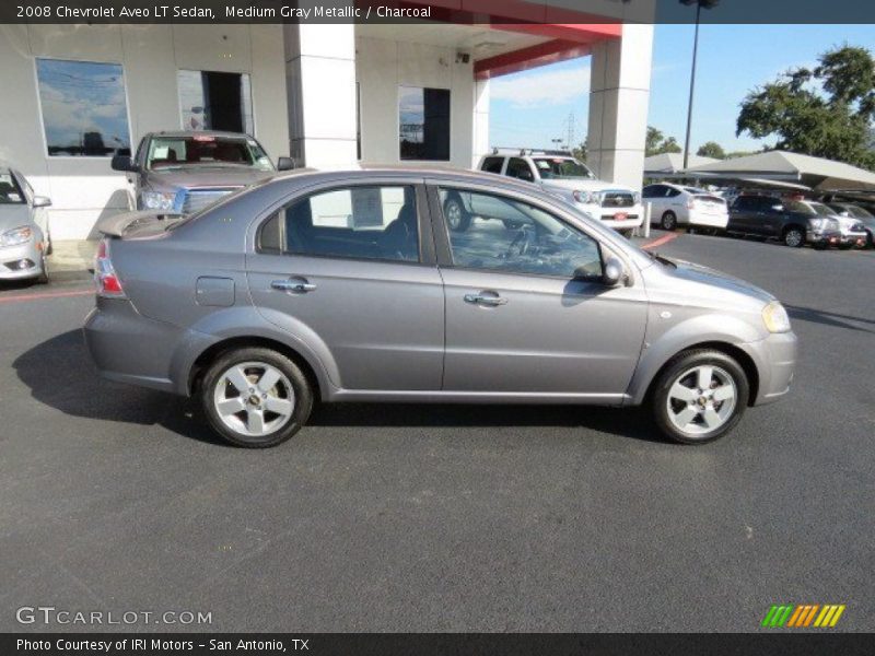 Medium Gray Metallic / Charcoal 2008 Chevrolet Aveo LT Sedan