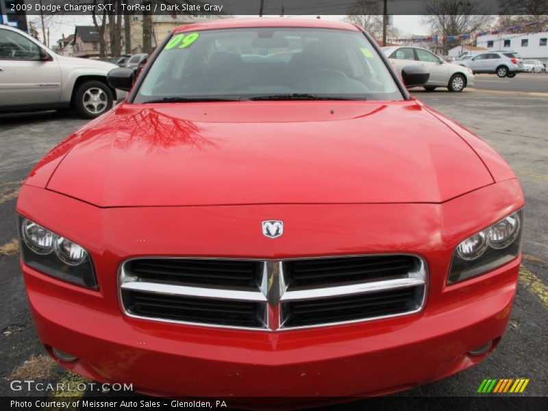 TorRed / Dark Slate Gray 2009 Dodge Charger SXT