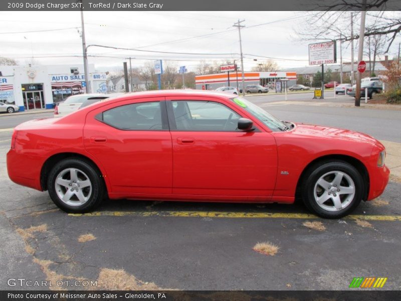 TorRed / Dark Slate Gray 2009 Dodge Charger SXT