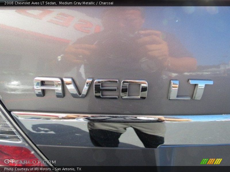 Medium Gray Metallic / Charcoal 2008 Chevrolet Aveo LT Sedan
