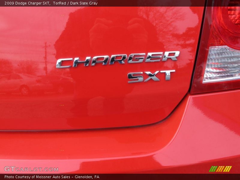 TorRed / Dark Slate Gray 2009 Dodge Charger SXT
