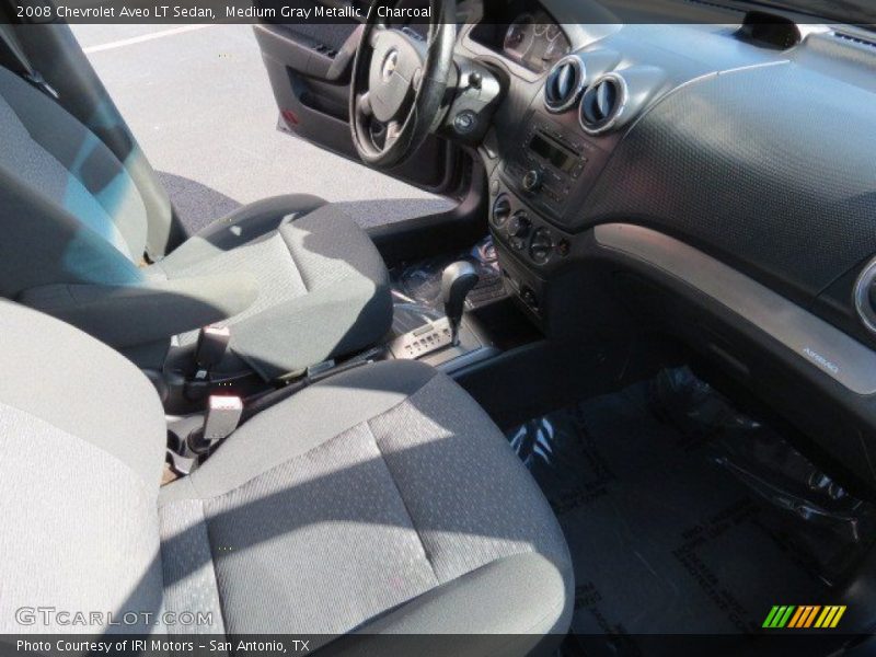Medium Gray Metallic / Charcoal 2008 Chevrolet Aveo LT Sedan