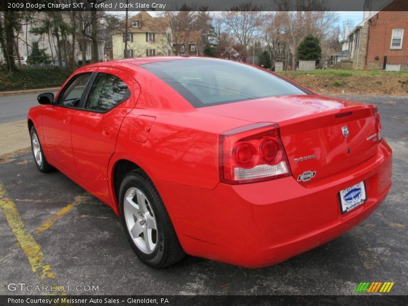 TorRed / Dark Slate Gray 2009 Dodge Charger SXT