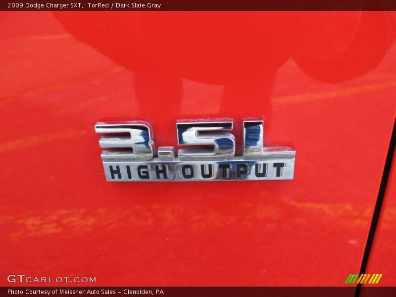 TorRed / Dark Slate Gray 2009 Dodge Charger SXT