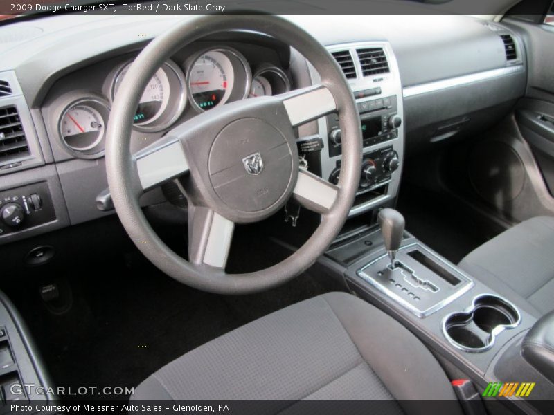 TorRed / Dark Slate Gray 2009 Dodge Charger SXT