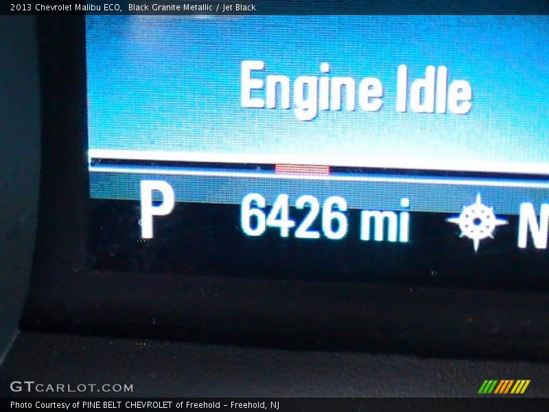 Black Granite Metallic / Jet Black 2013 Chevrolet Malibu ECO