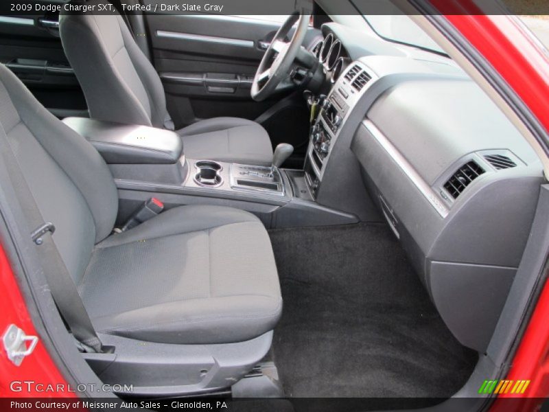TorRed / Dark Slate Gray 2009 Dodge Charger SXT