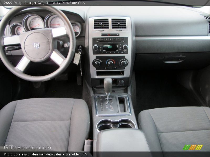 TorRed / Dark Slate Gray 2009 Dodge Charger SXT
