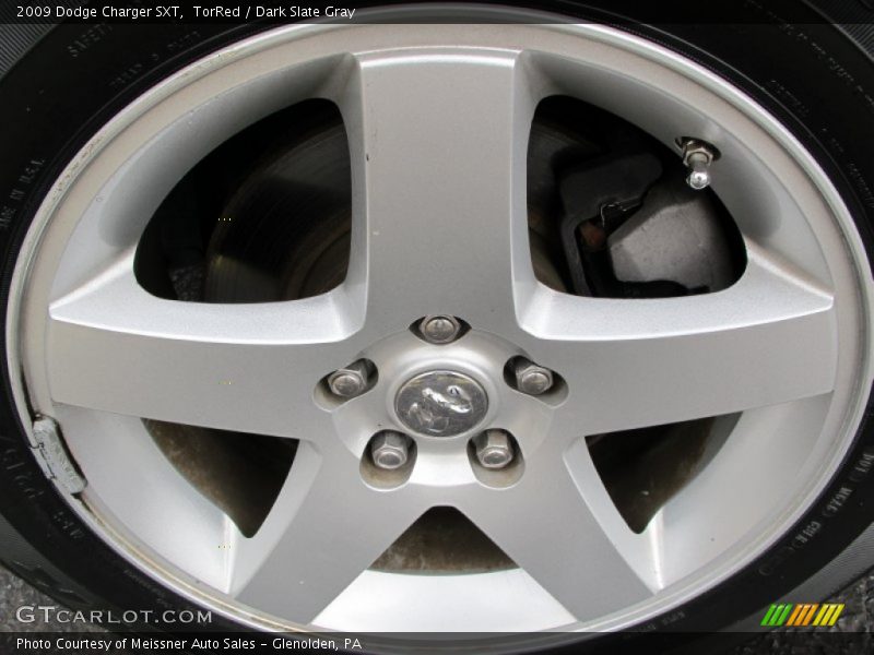 TorRed / Dark Slate Gray 2009 Dodge Charger SXT