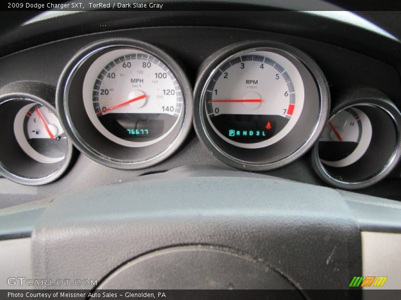 TorRed / Dark Slate Gray 2009 Dodge Charger SXT