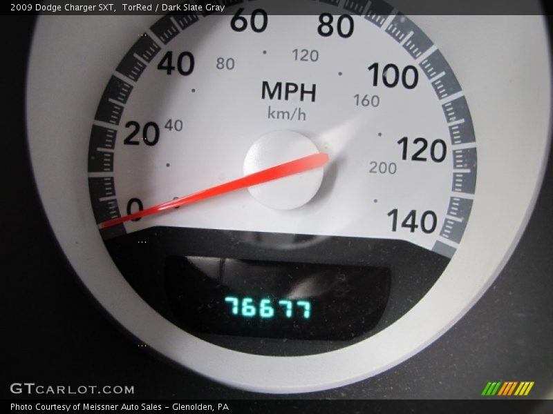 TorRed / Dark Slate Gray 2009 Dodge Charger SXT