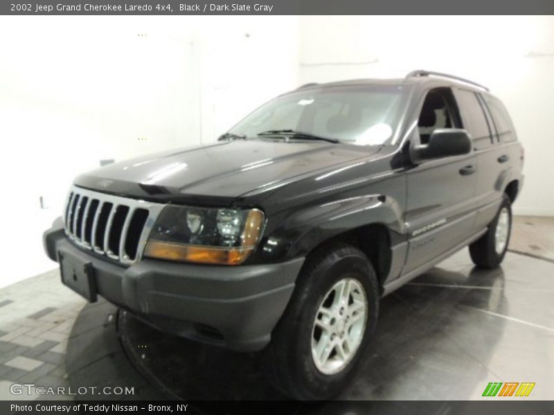 Black / Dark Slate Gray 2002 Jeep Grand Cherokee Laredo 4x4