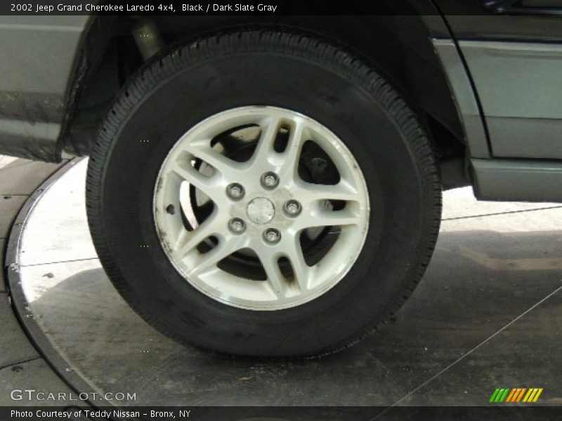 Black / Dark Slate Gray 2002 Jeep Grand Cherokee Laredo 4x4