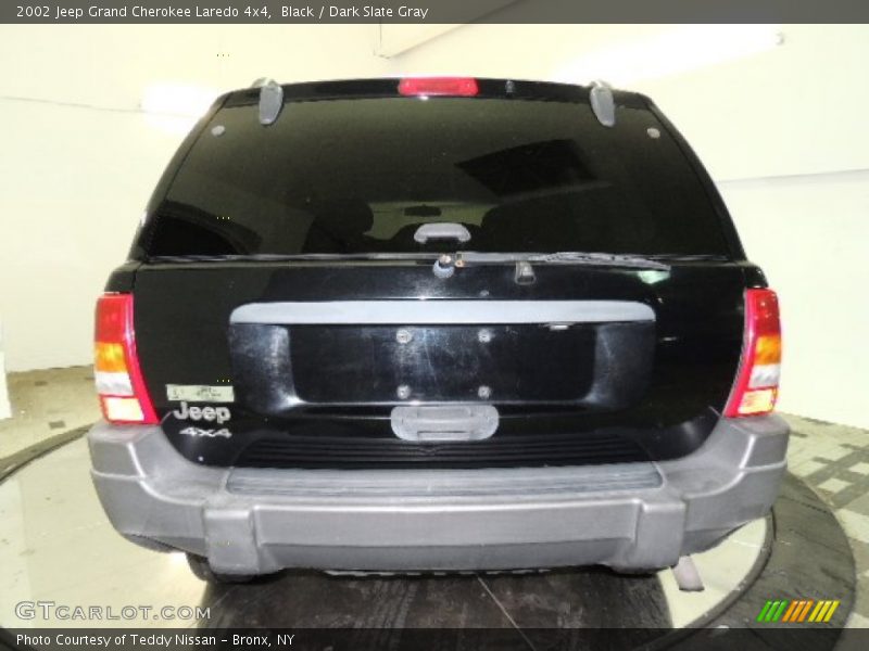 Black / Dark Slate Gray 2002 Jeep Grand Cherokee Laredo 4x4