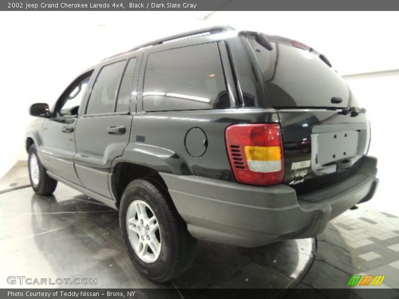Black / Dark Slate Gray 2002 Jeep Grand Cherokee Laredo 4x4