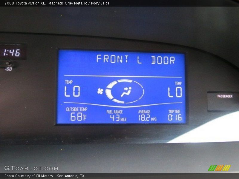 Magnetic Gray Metallic / Ivory Beige 2008 Toyota Avalon XL