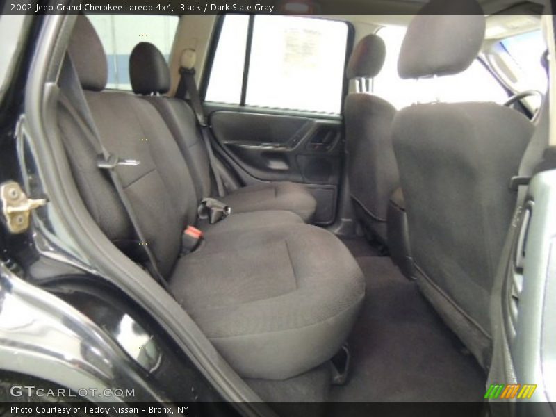 Black / Dark Slate Gray 2002 Jeep Grand Cherokee Laredo 4x4