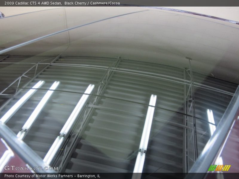 Black Cherry / Cashmere/Cocoa 2009 Cadillac CTS 4 AWD Sedan