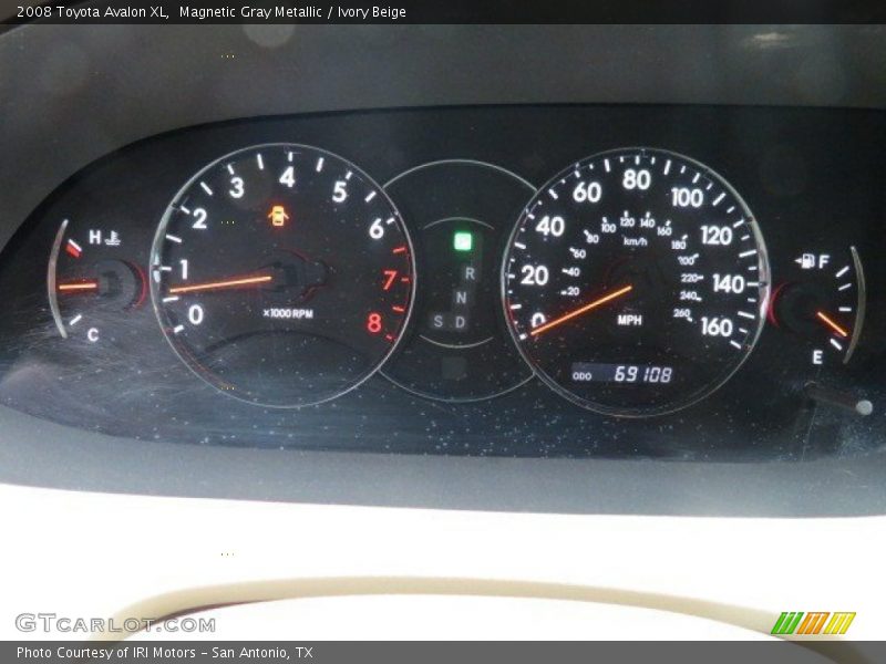 Magnetic Gray Metallic / Ivory Beige 2008 Toyota Avalon XL