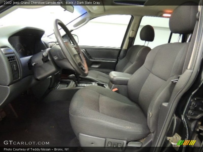 Black / Dark Slate Gray 2002 Jeep Grand Cherokee Laredo 4x4