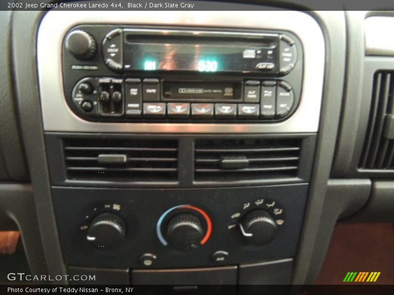 Black / Dark Slate Gray 2002 Jeep Grand Cherokee Laredo 4x4