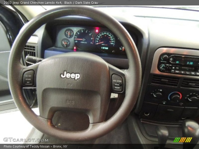 Black / Dark Slate Gray 2002 Jeep Grand Cherokee Laredo 4x4