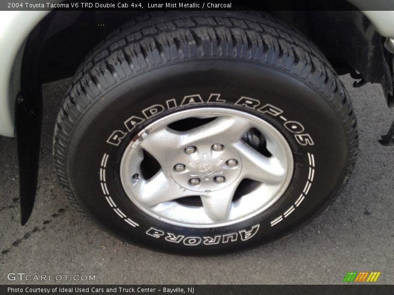 Lunar Mist Metallic / Charcoal 2004 Toyota Tacoma V6 TRD Double Cab 4x4