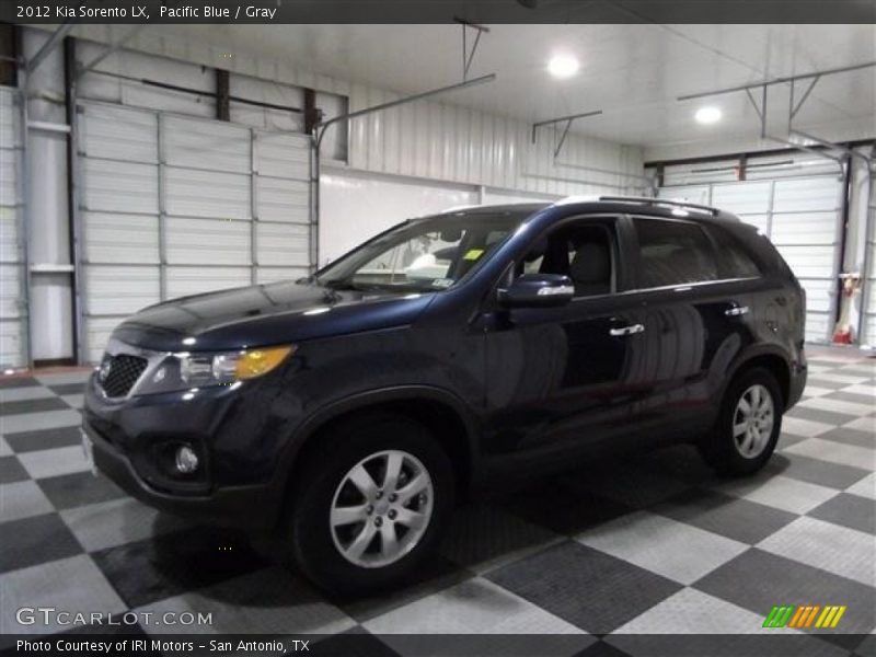 Pacific Blue / Gray 2012 Kia Sorento LX