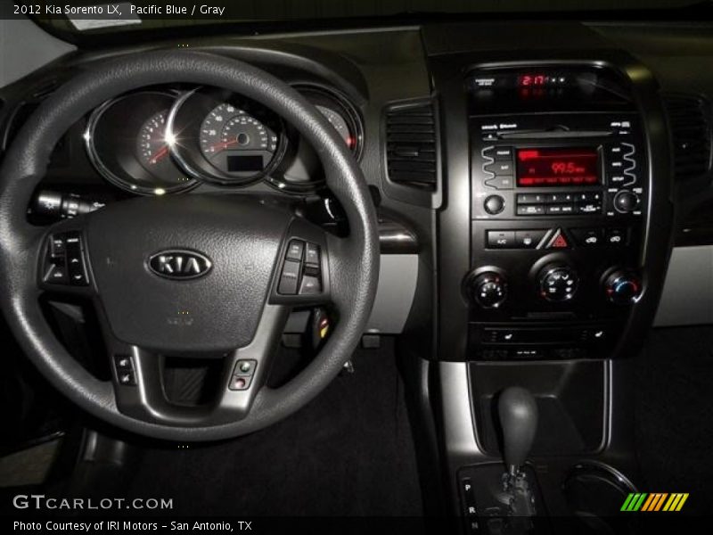 Pacific Blue / Gray 2012 Kia Sorento LX