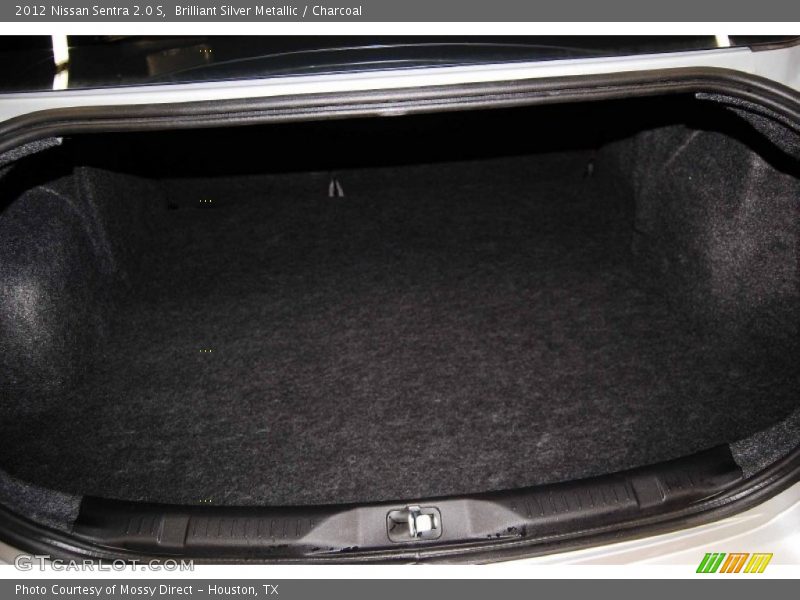 Brilliant Silver Metallic / Charcoal 2012 Nissan Sentra 2.0 S