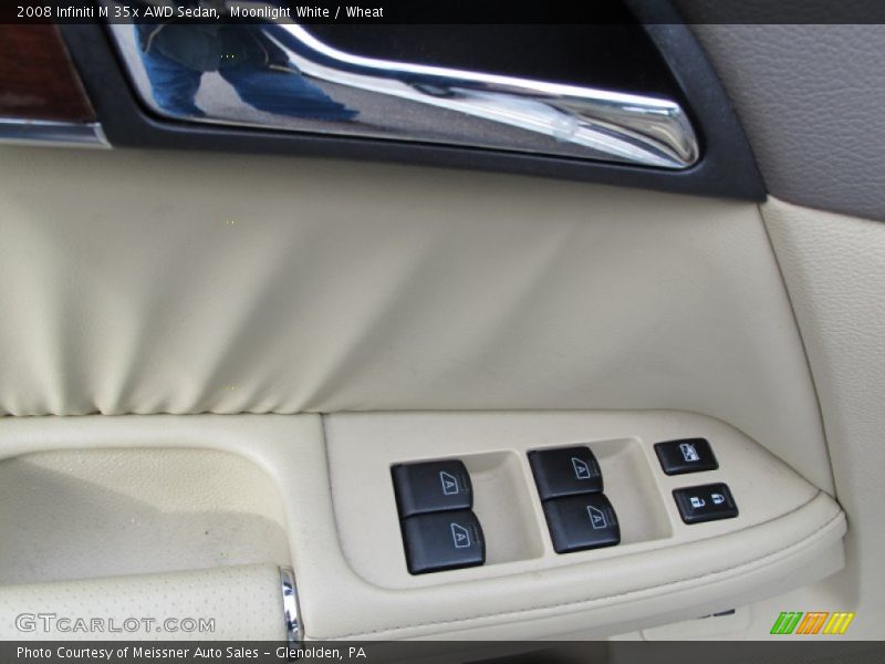 Moonlight White / Wheat 2008 Infiniti M 35x AWD Sedan